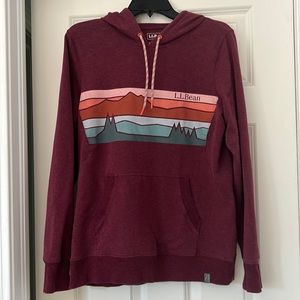 Ladies L.L.Bean hoodie / sweatshirt.  Size M.